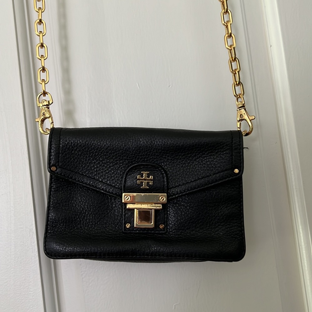 Tory Burch mini cross body in black